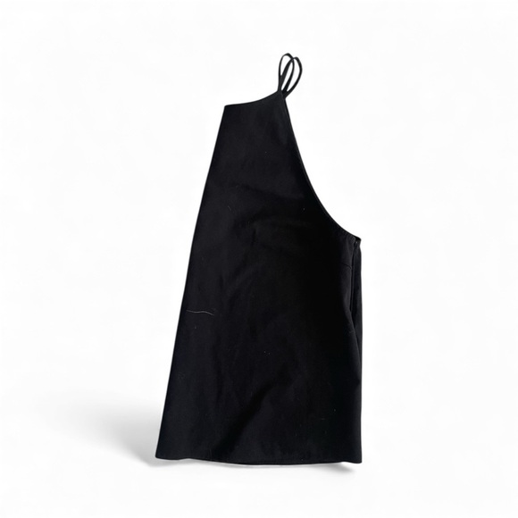 Elegant Black Open Back Women's Top M - Picture 3 of 4